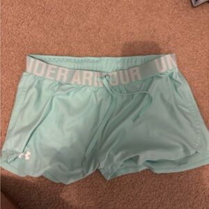 Under Armour Light Teal Sports Top